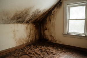 Attic Water Removal