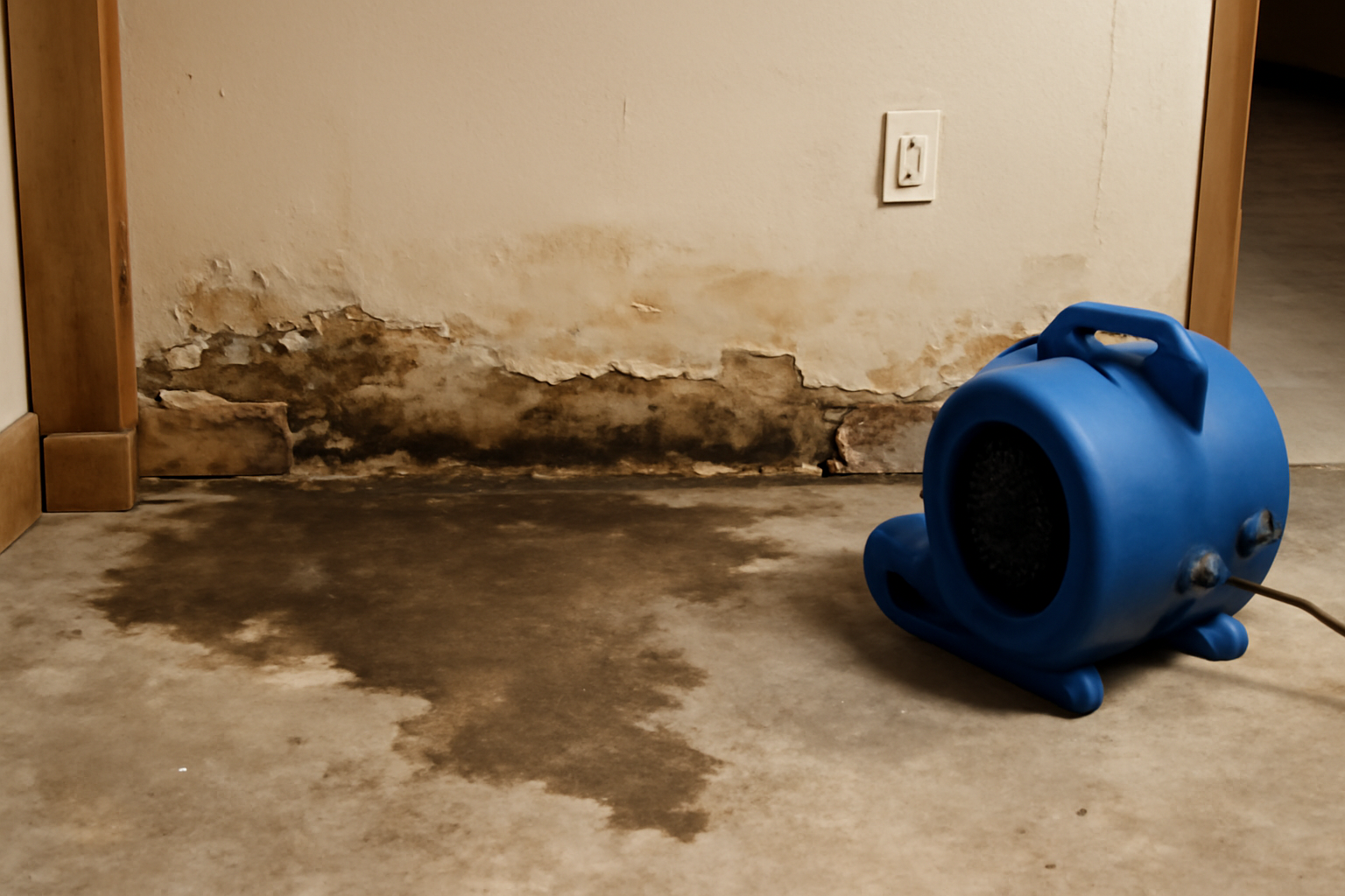 Basement Water Damage Restoration in Richwood, TX