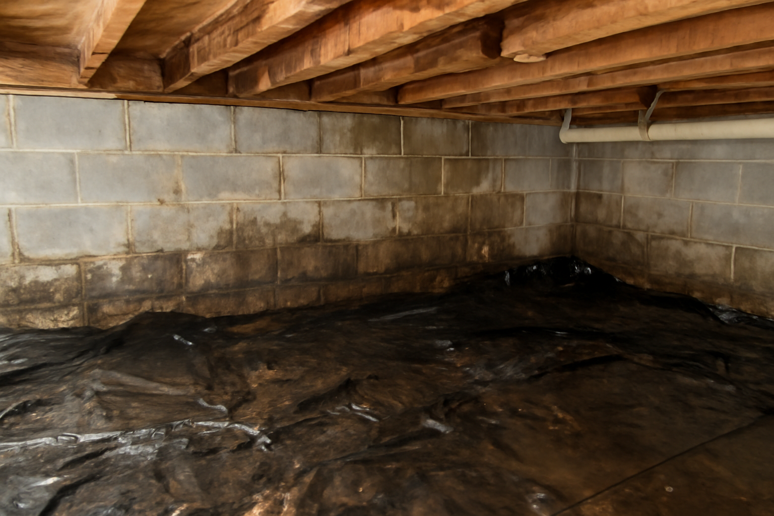 Crawl Space Water Removal in Meadows Place, TX