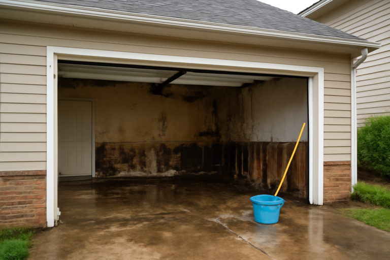 Garage Water Damage Cleanup