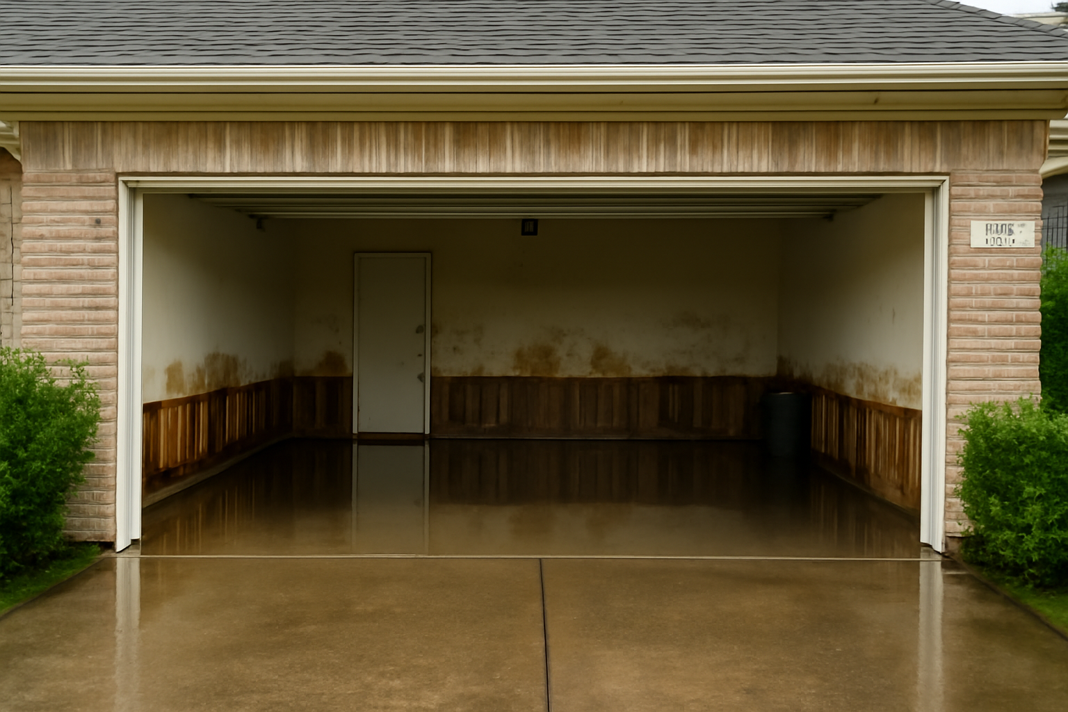 Garage Water Removal in Porter, TX