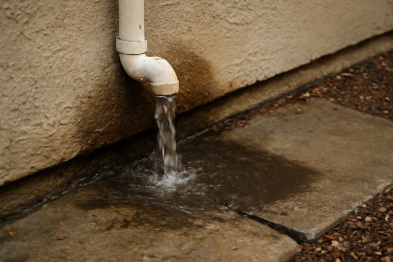 Leaking Pipe Water Removal