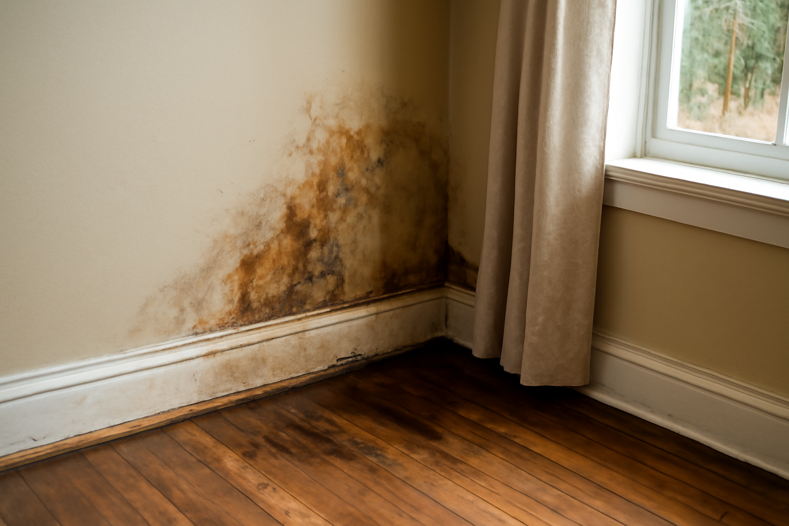Water Damage Assessment in Roman Forest, TX