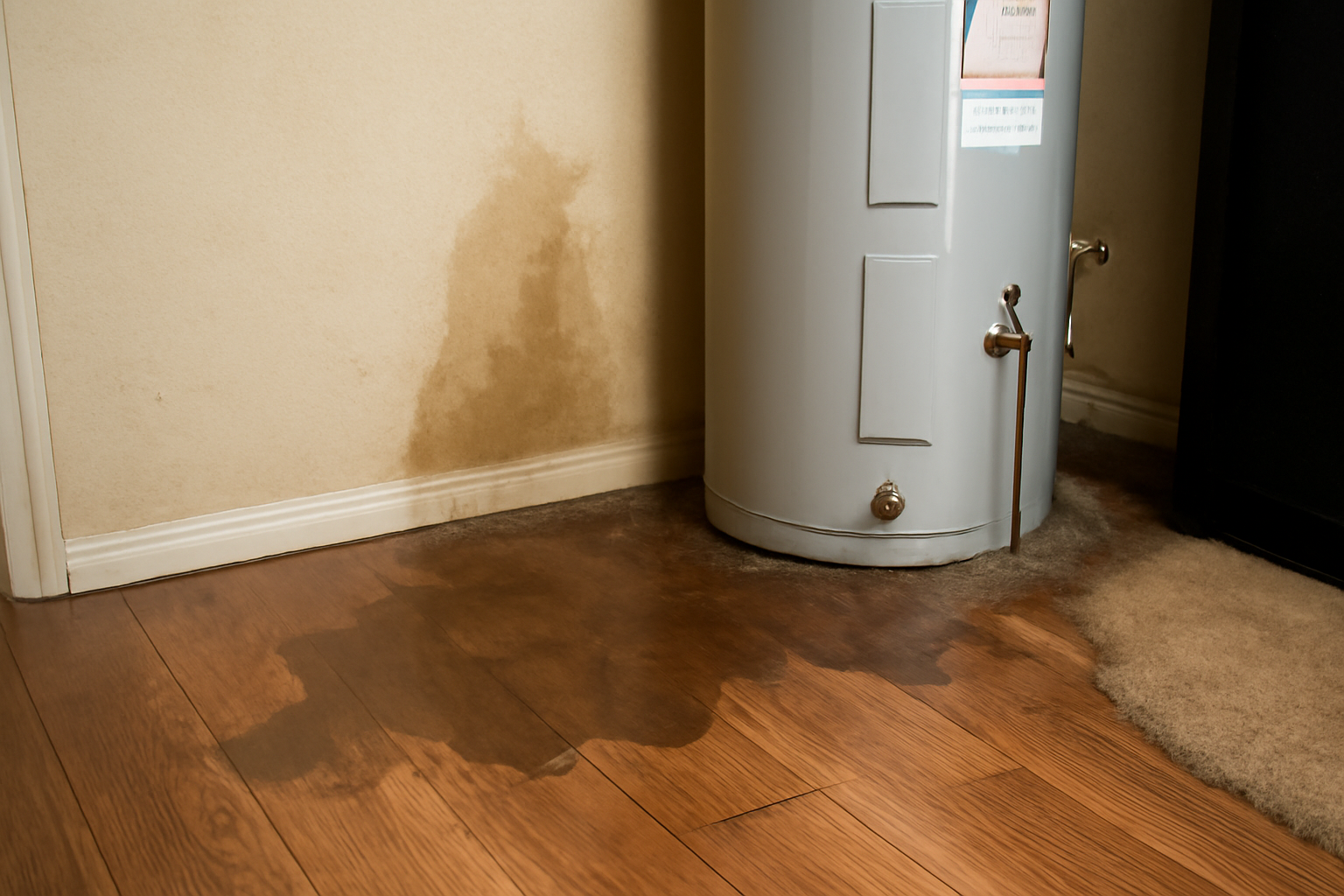 Water Heater Leak Water Removal in Liberty, TX